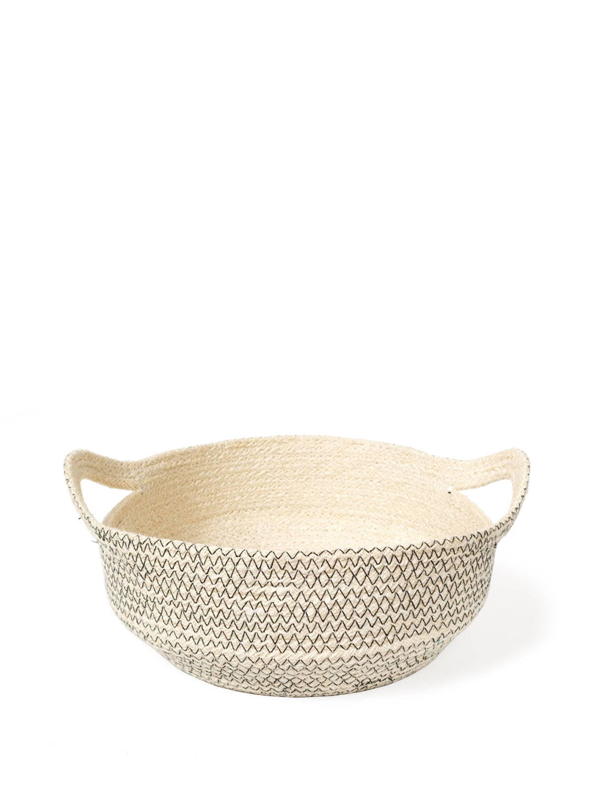 Jute Fruit Bowl, Black
