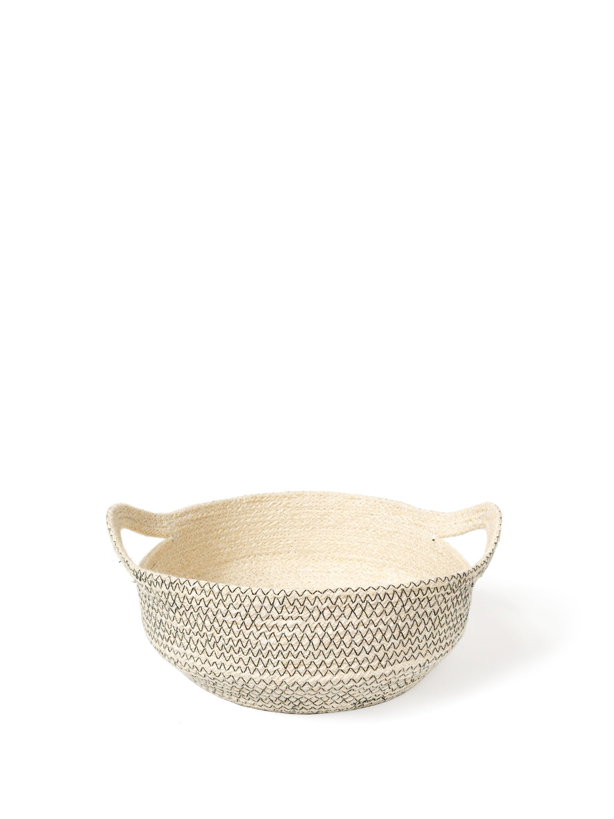 Jute Fruit Bowl, Black