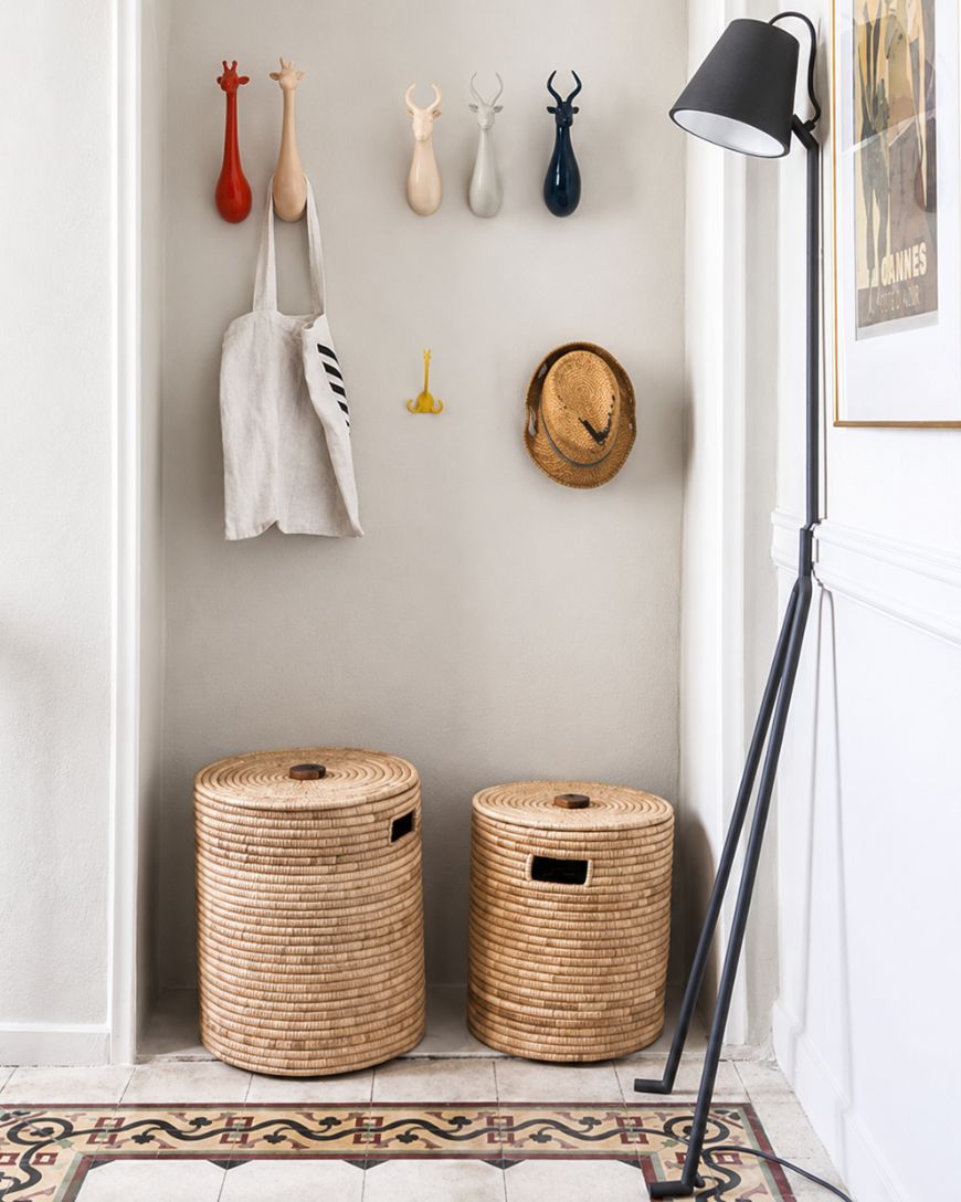 Malawi Floor Basket with Handle