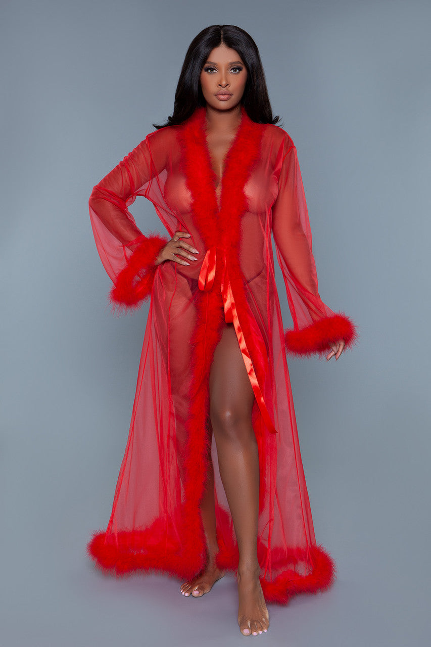 Marabou Robe