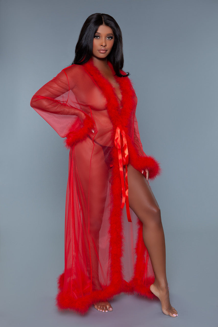 Marabou Robe