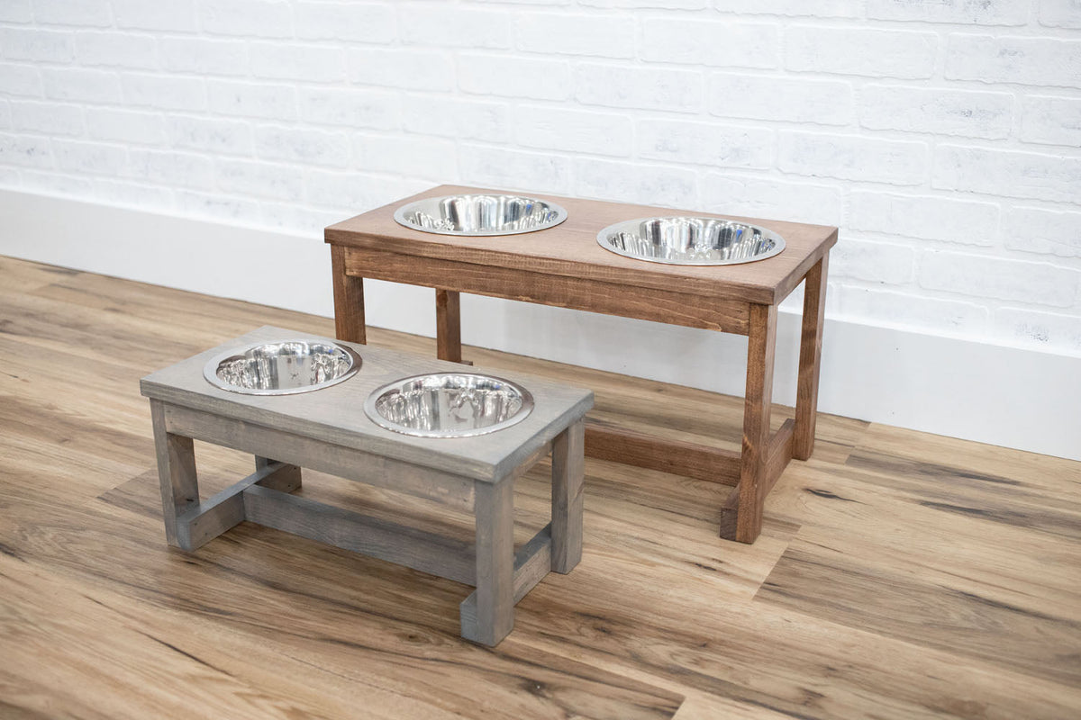 Elevated Dog Feeder, Tall