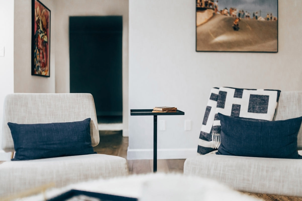 Steel Side Table