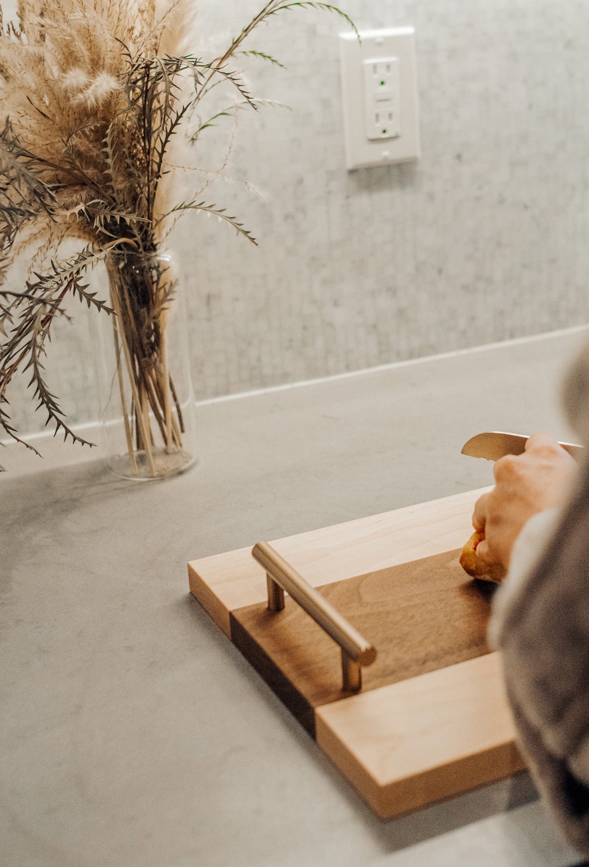 Maple & Walnut Serving Board