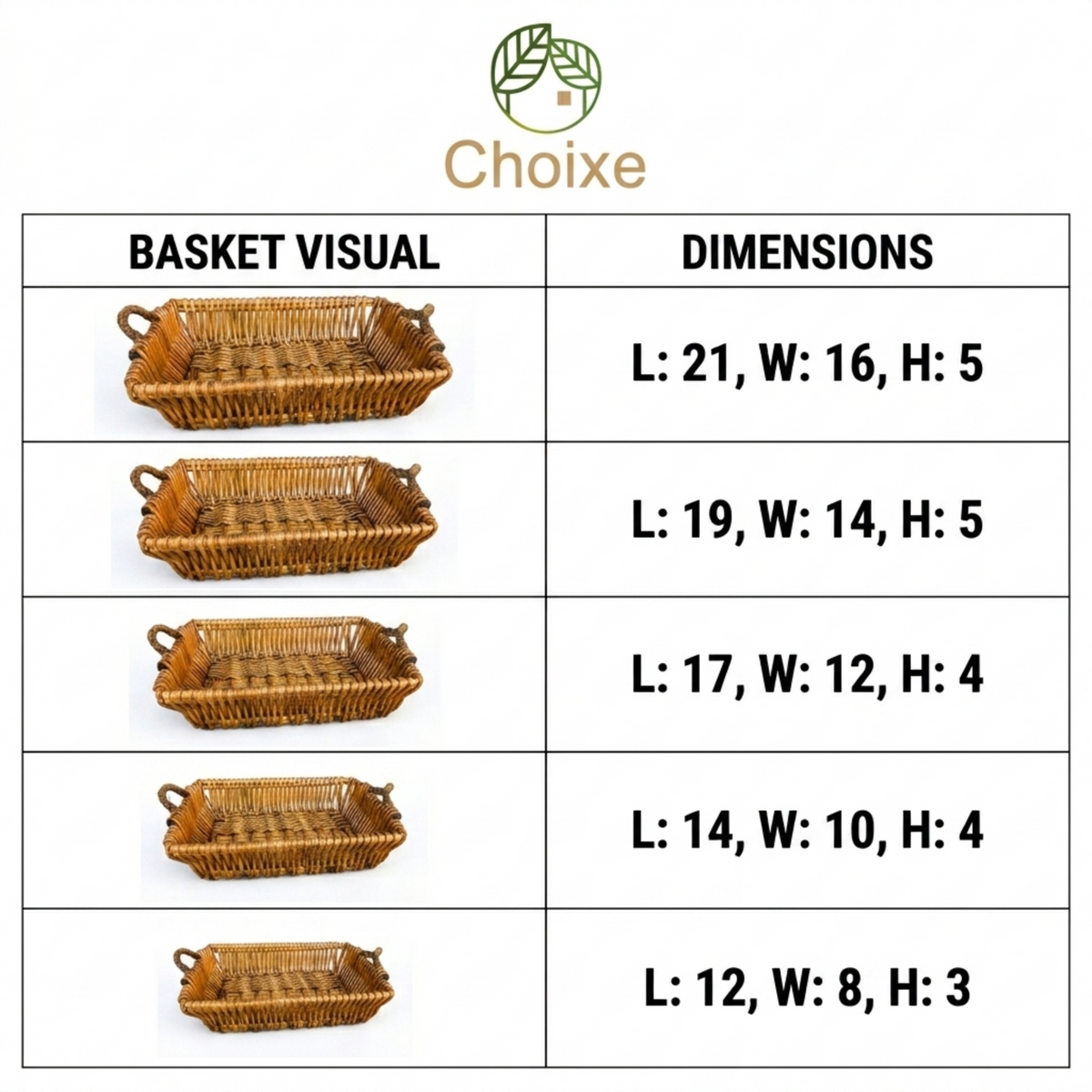 Willow Basket Set