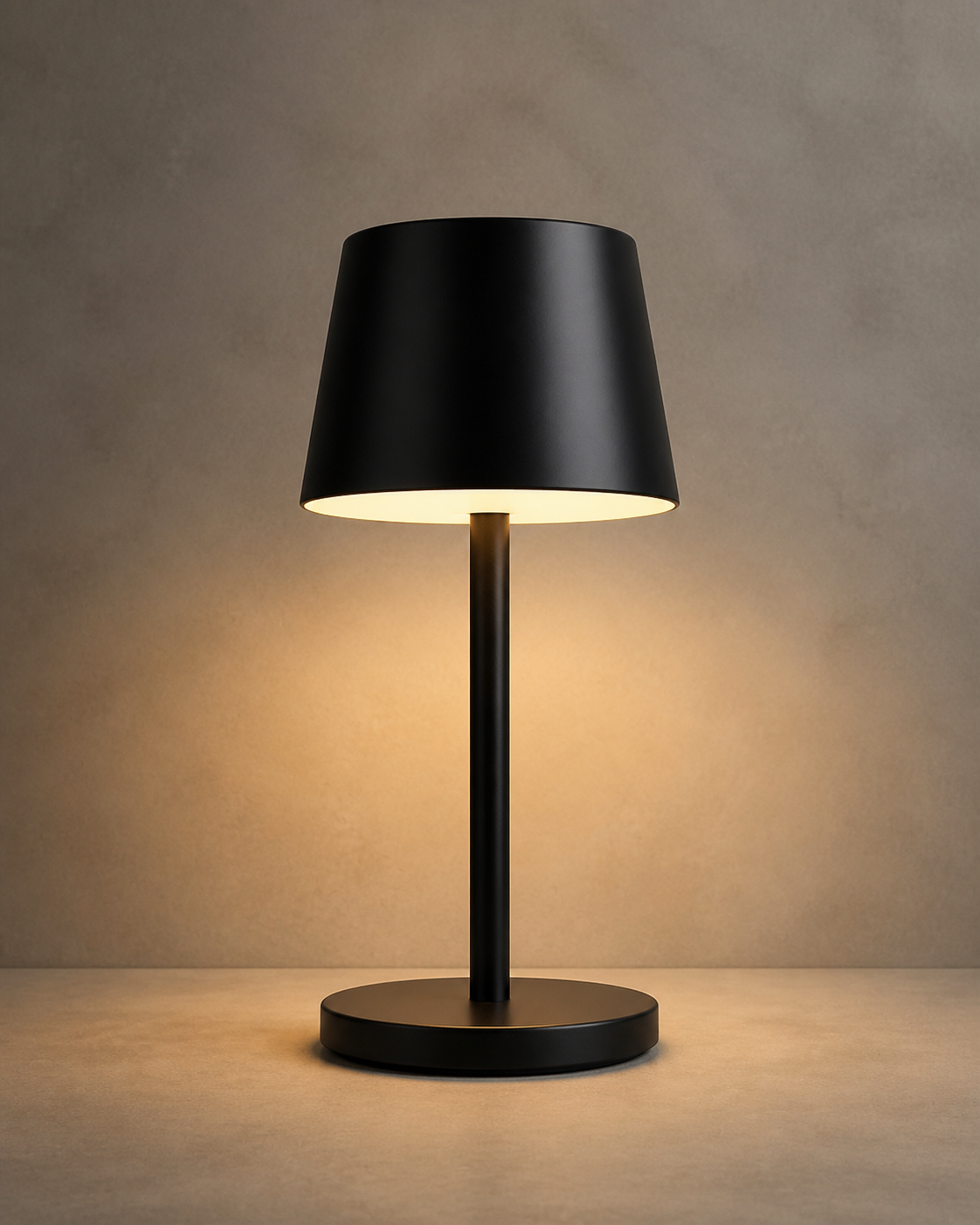 Cordless Bedside Lamp with warm light