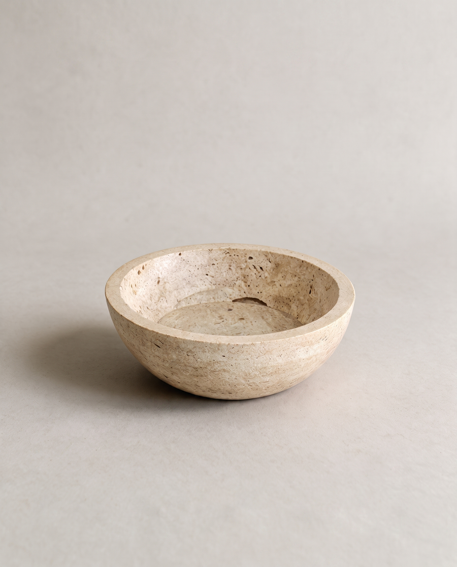 Travertine Bowl