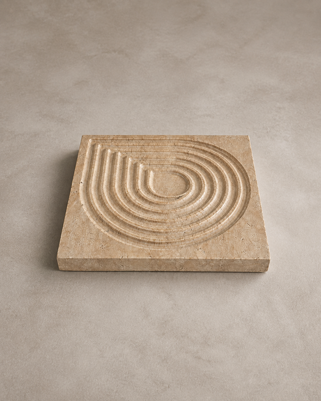 Travertine Catch-All Tray