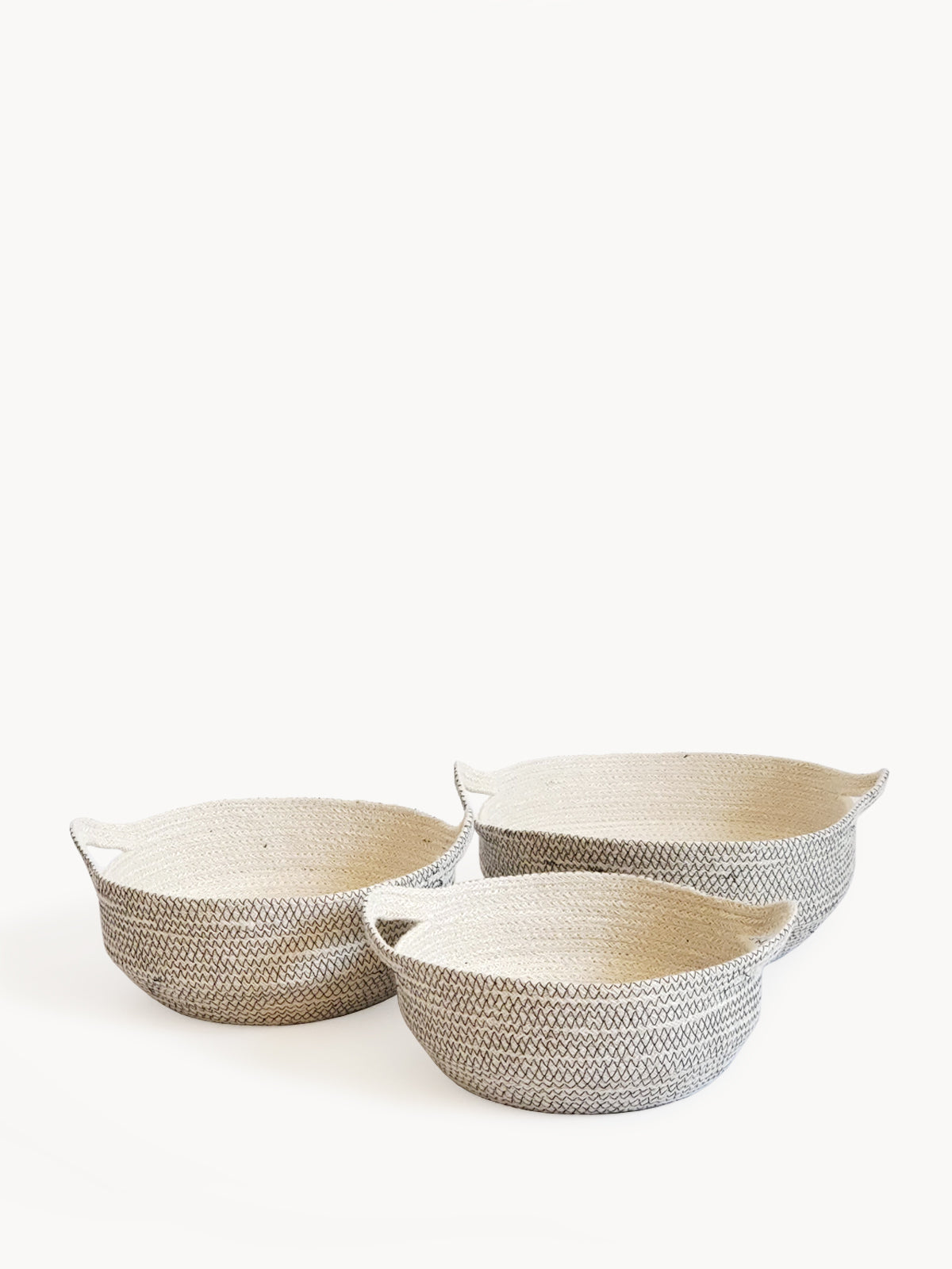 Jute Fruit Bowl, Black