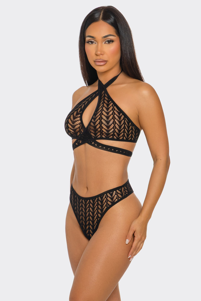 Wicked Nights Bodystocking Set