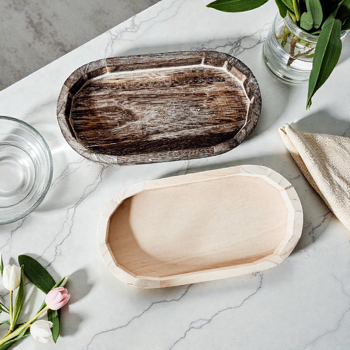 Wooden Catch-All Tray