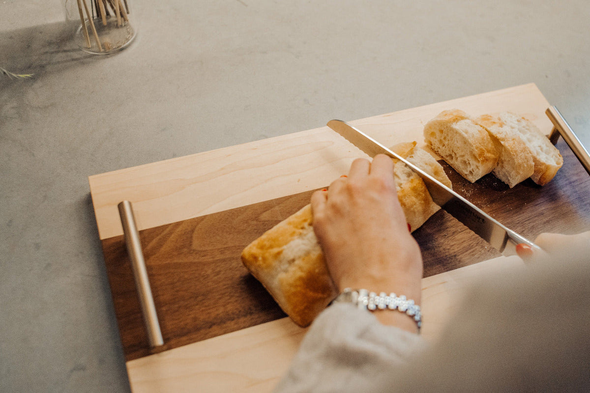 Maple & Walnut Serving Board