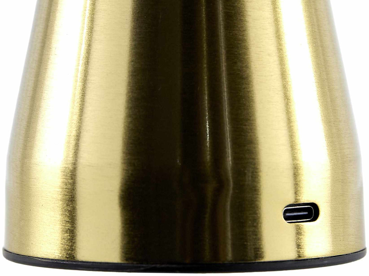 Brass-Finish Table Lamp (Takhatgarh)