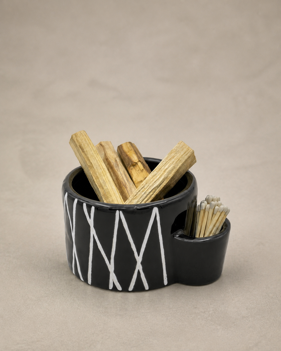 Ceramic Bowl, Onyx