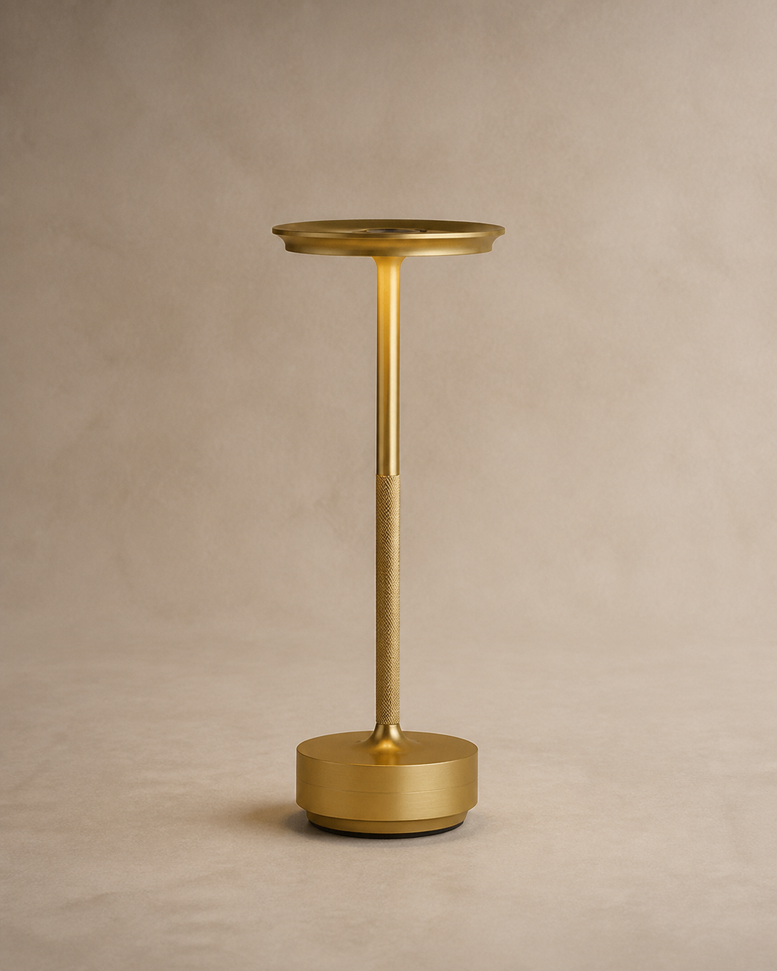 Cordless Table Lamp, Brass Finish