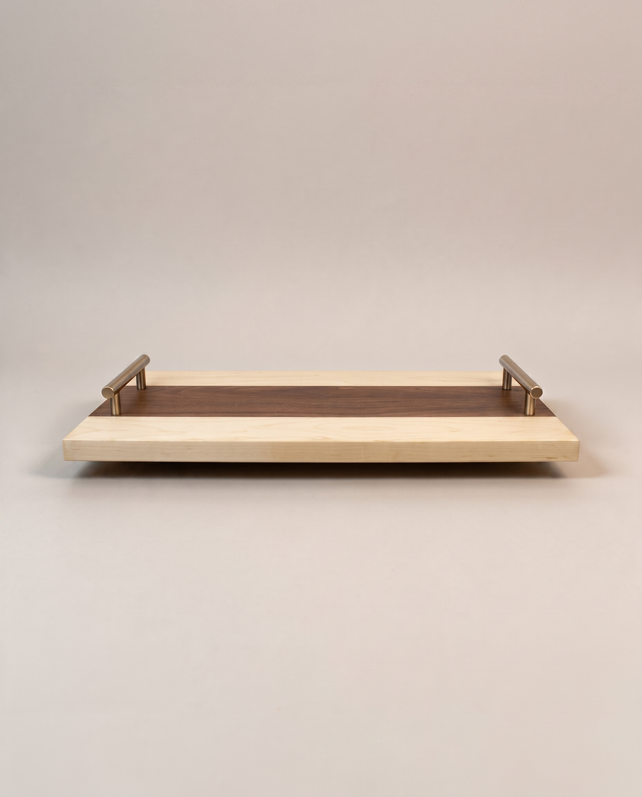 Maple & Walnut Serving Board