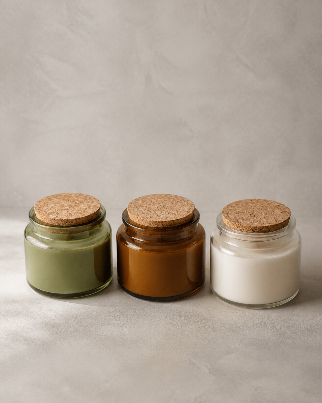 ALCOVE No. 63 scented candle colourways