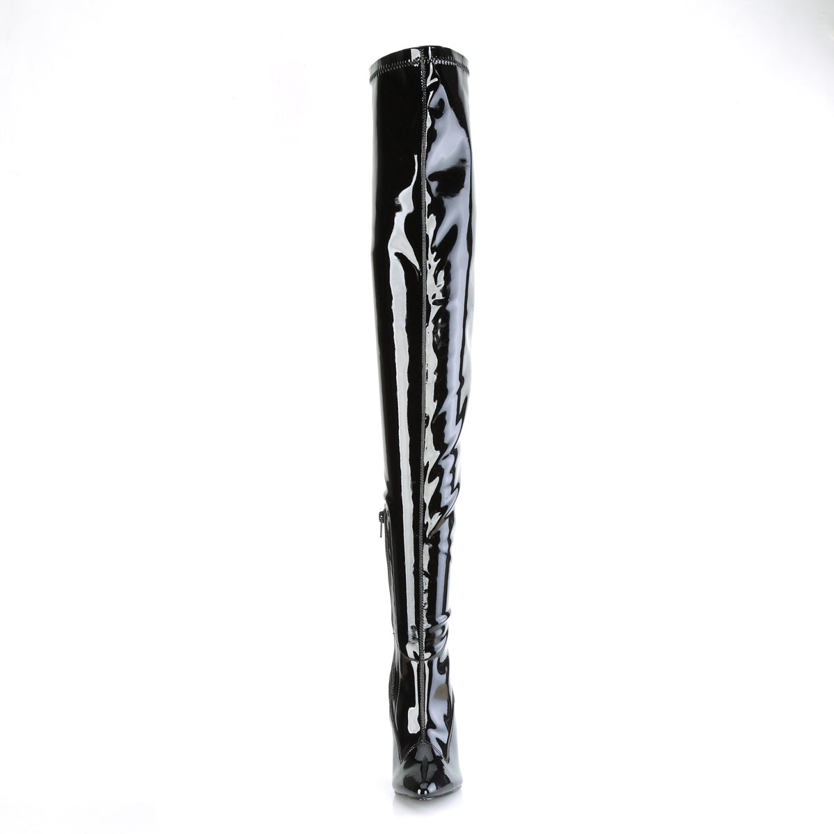 Seduce-4000SLT stretch patent crotch-high boot, further view